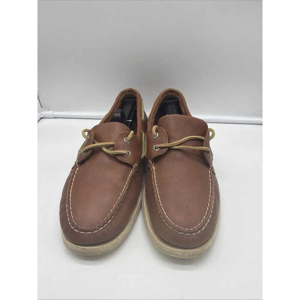 Sperry Original 2 Eye Boat Shoes Men’s 10.5 M Brown Leather 0532002